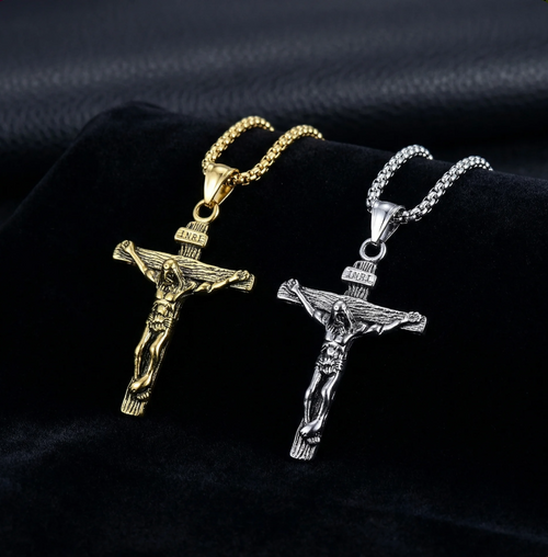Cross Necklace Stainless Steel