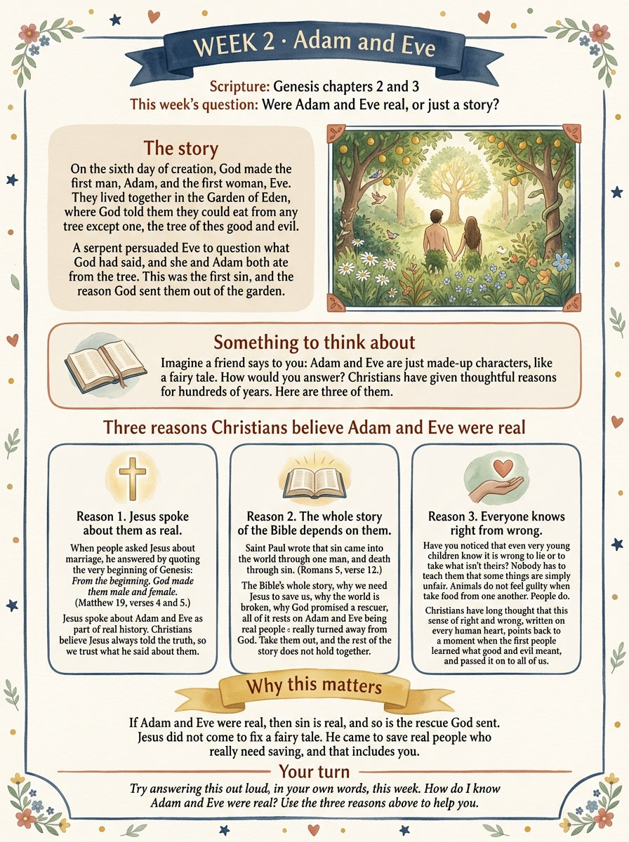 Week 2 Adam and Eve — sample page